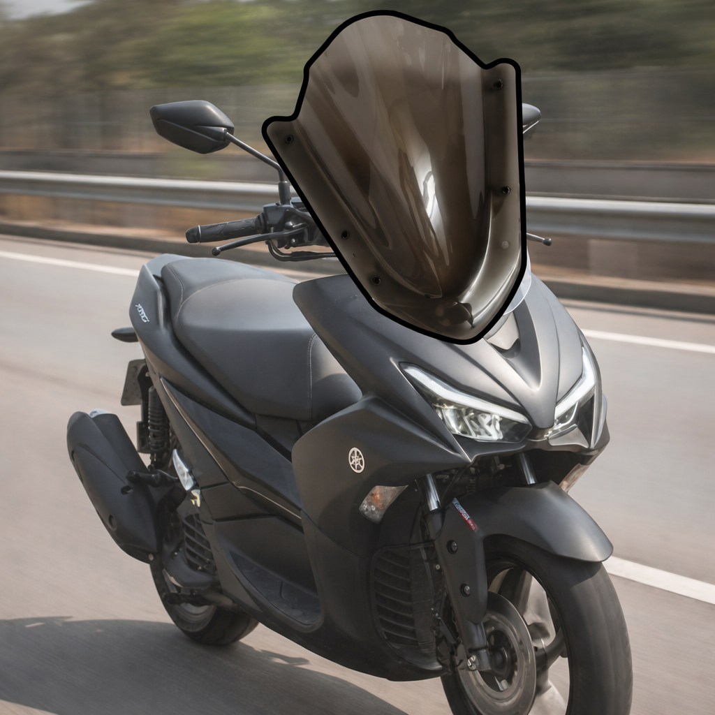 aerox 155 touring windshield visor aerox 155 touring windshield visor