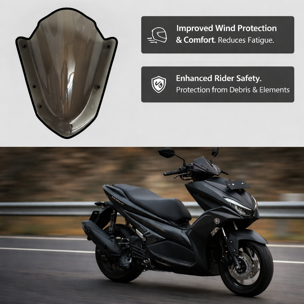 aerox 155 touring windshield visor aerox 155 touring windshield visor
