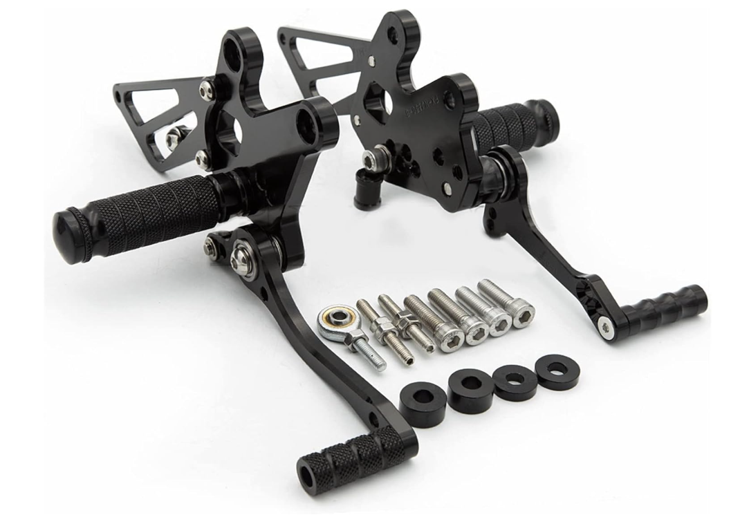 cnc adjustable rearset footrest kit cnc adjustable rearset footrest kit