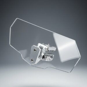 universal adjustable windscreen extender visor extension transparent