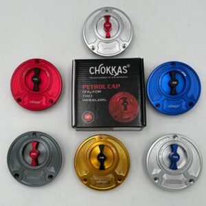 CNC aluminum motorcycle fuel tank caps multi color red blue gold black silver