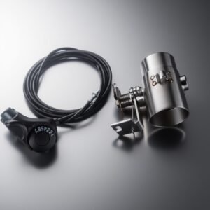 universal motorcycle exhaust valve control kit with cable