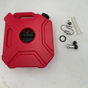 motorcycle auxiliary fuel tank jerry can multiple colors portable fuel container